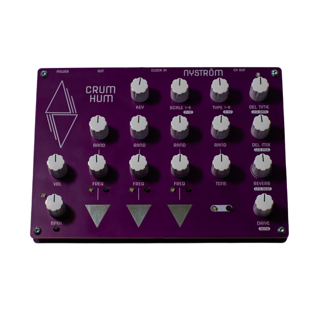 Nyström Crum Hum generativer Synthesizer mit dreieckigen Touch-Pads, B-Ware