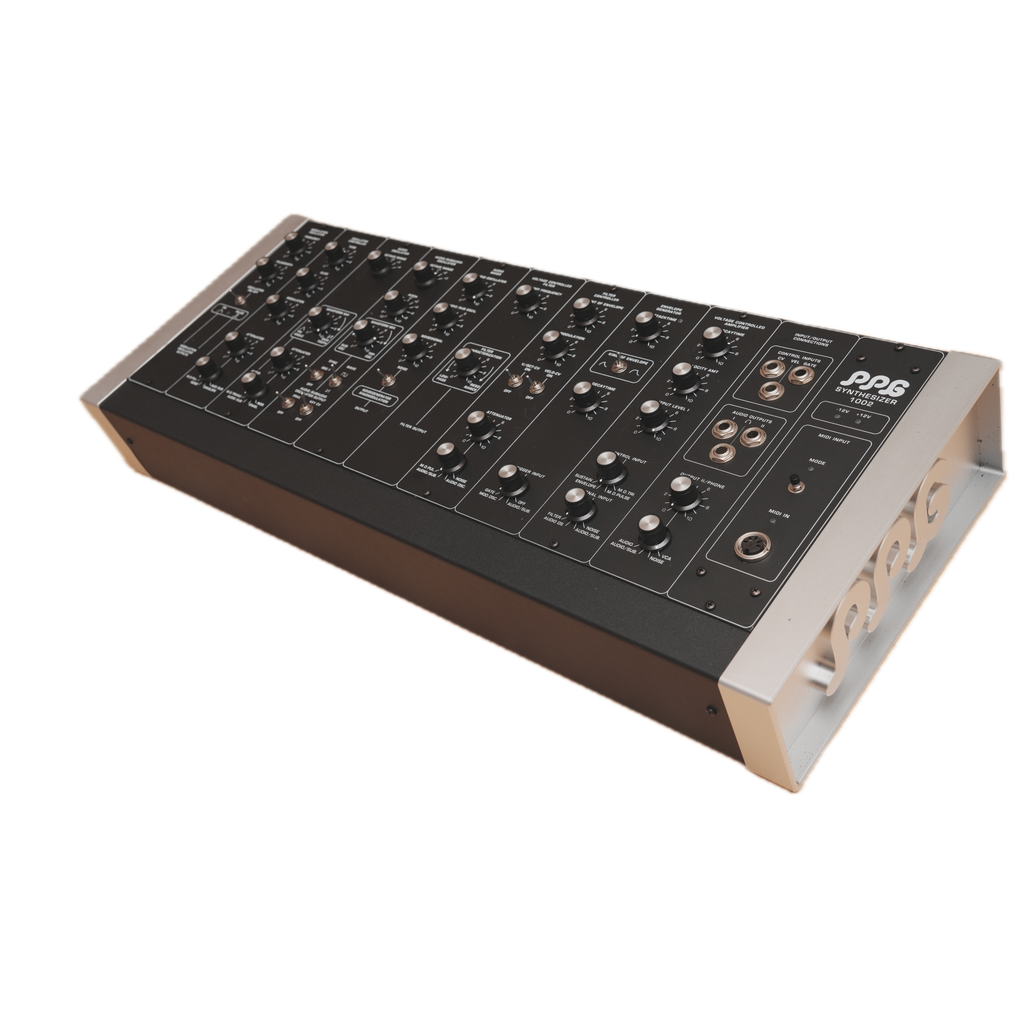 PPG 1002 Mk2 analoges Synthesizer-Modul, Schrägansicht