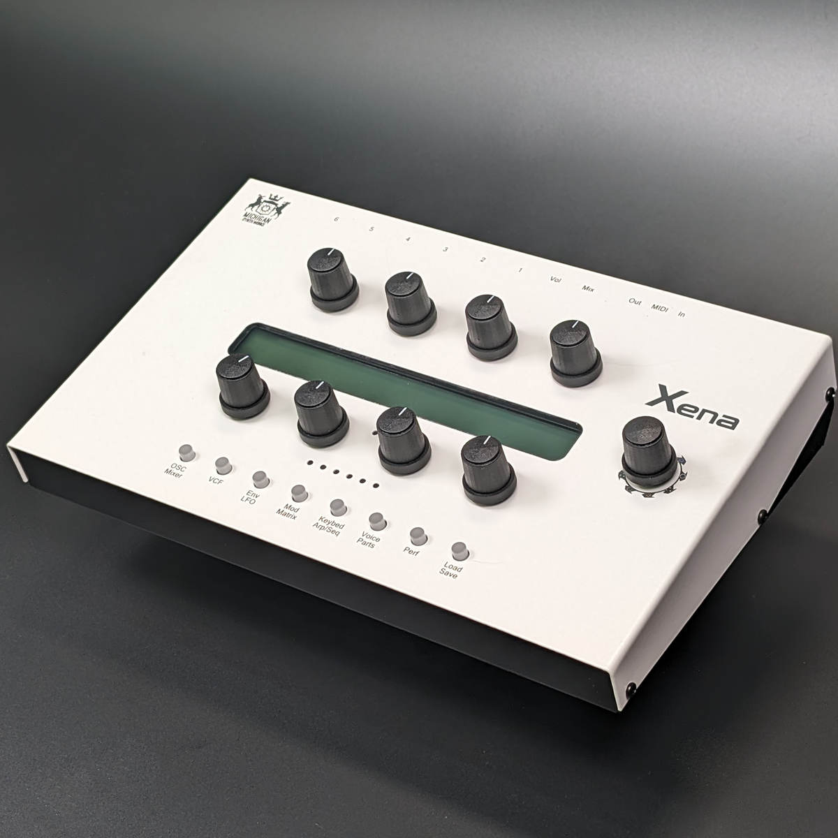 Michigan Synth Works Xena 6-stimmiger polyphoner Desktop-Synthesizer