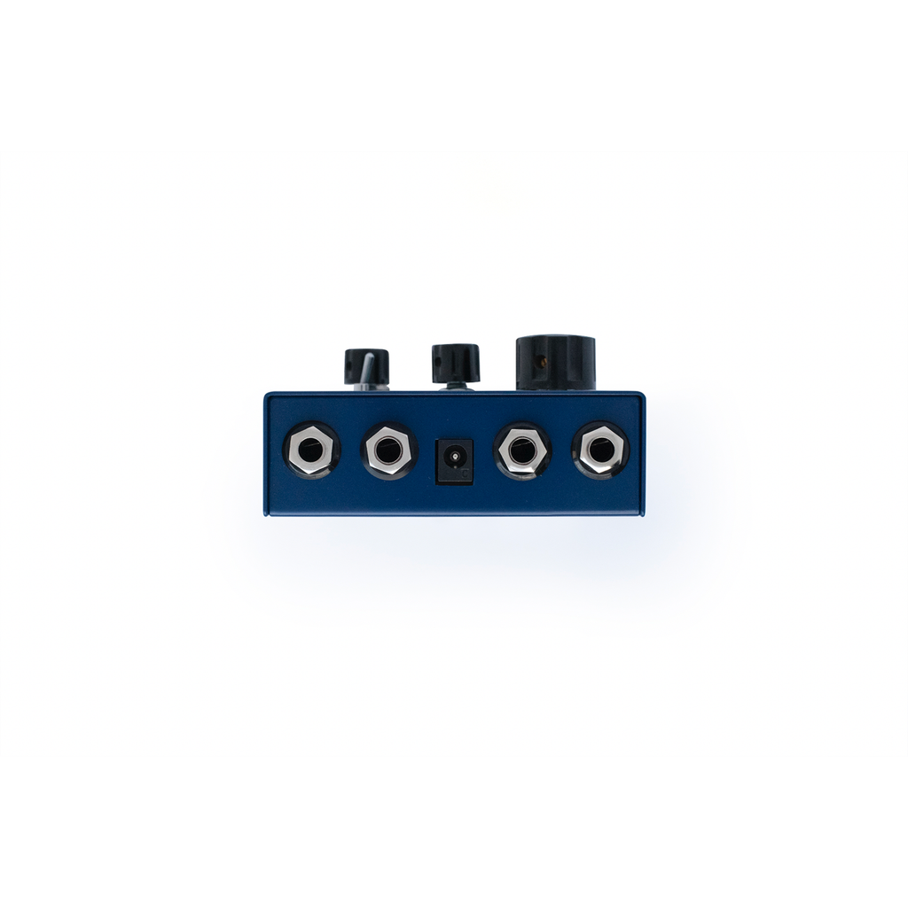 Dreadbox Darkness Reverb-Pedal, Rückseite