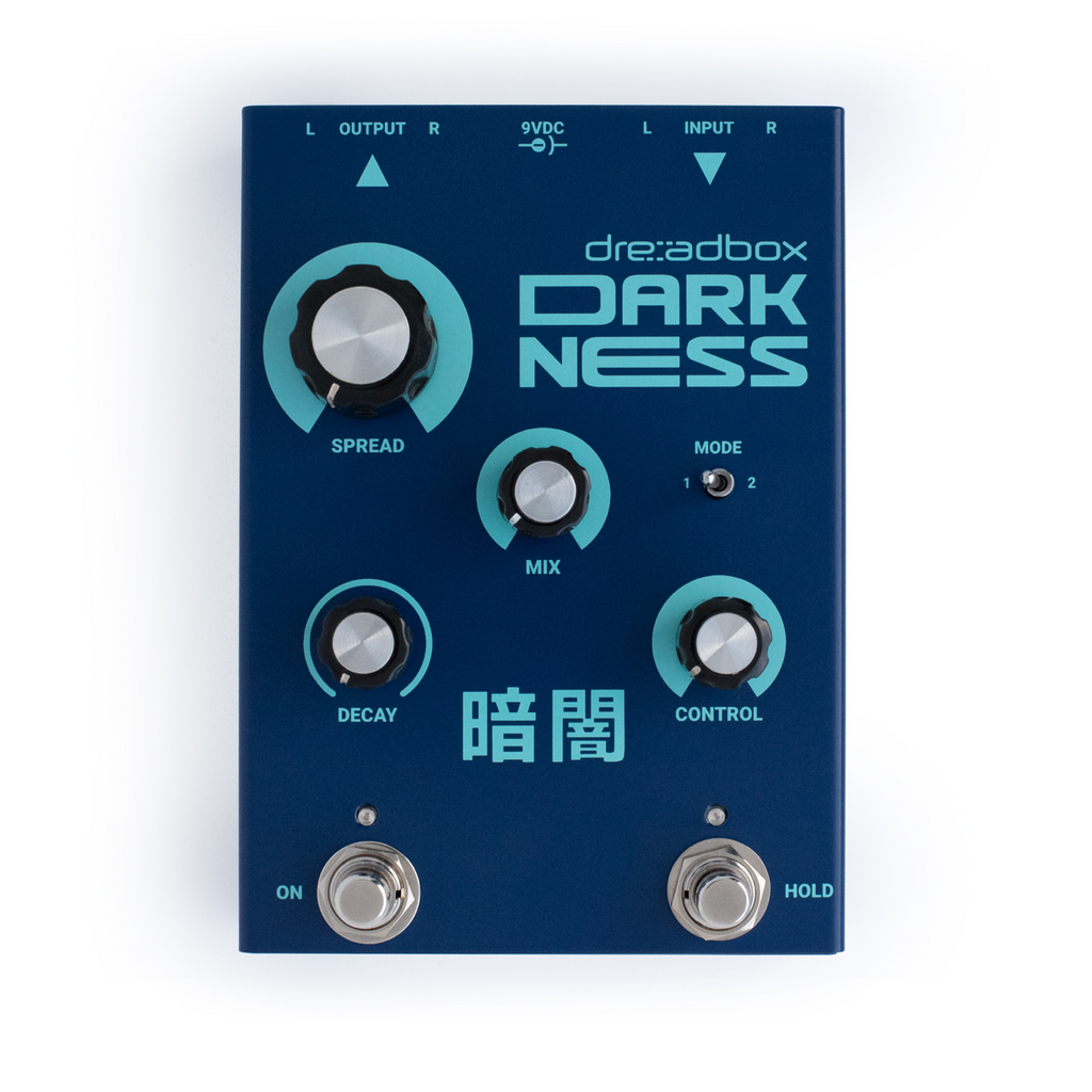 Dreadbox Darkness digitales Stereo-Shimmer-Reverb-Pedal