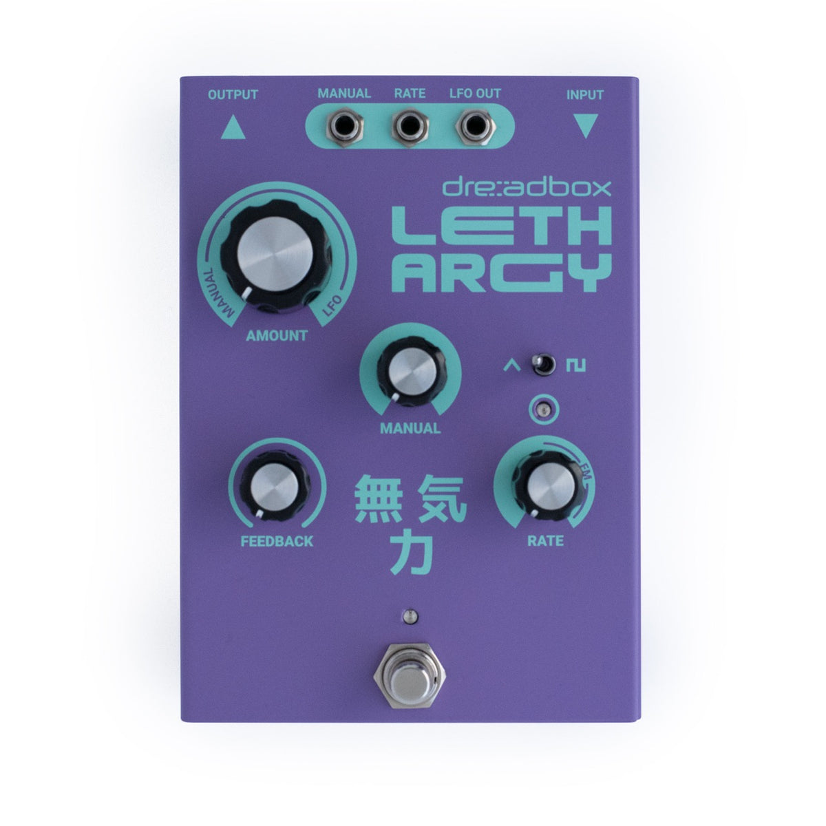 Dreadbox Lethargy analoges 8-stufiges Phaser-Pedal