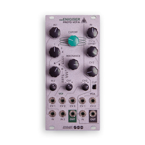 swEnigiser Proto VCF/A Eurorack-Filtermodul, 12 TE